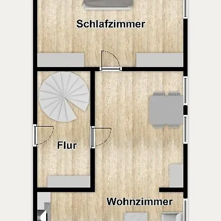 Apartamento Haus Moewennest Kiek Op De Toorns Borkum