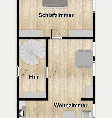 公寓 Haus Moewennest Kiek Op De Toorns 博尔库姆