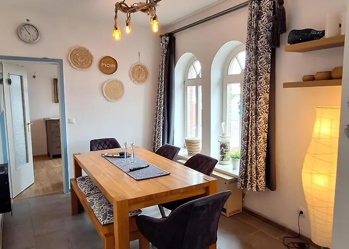 公寓 Haus Moewennest Kiek Op De Toorns 博尔库姆