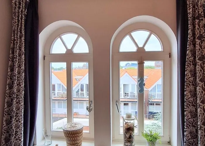公寓 Haus Moewennest Kiek Op De Toorns 博尔库姆