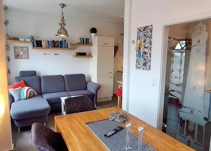 公寓 Haus Moewennest Kiek Op De Toorns *